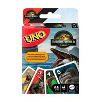 Jogo uno jurassic world rebirth - mattel jft28