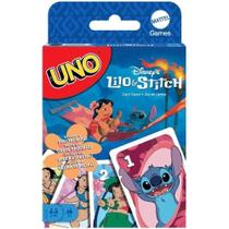 Jogo UNO Lilo & Stitch Regra Especial com 112 Unidades Licenciadas Disney Mattel Jogo UNO Lilo & Stitch Regra Especial com 112 Unidades Licenciadas Disney Mattel