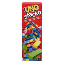 Jogo UNO Stacko da Mattel Games com 45 blocos coloridos Jogo UNO Stacko da Mattel Games com 45 blocos coloridos