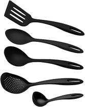 Jogo utensilio nylon 5 peças ability preto tramontina