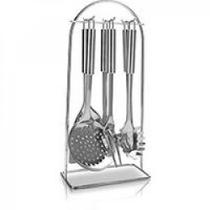 Jogo Utensilios Completo 7 Peças rack Para Mesa - Mimo Style Jogo Utensilios Completo 7 Peças rack Para Mesa - Mimo Style