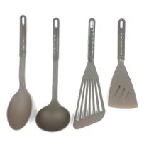 Jogo Utensílios De Cozinha 4 Pçs Nylon - HM9407 Jogo Utensílios De Cozinha 4 Pçs Nylon - HM9407
