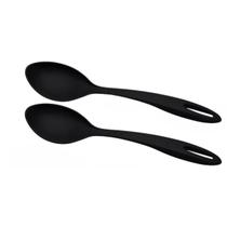 Jogo Utensílios de Cozinha Nylon Preto 2 Peças Tramontina Jogo Utensílios de Cozinha Nylon Preto 2 Peças Tramontina