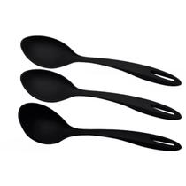 Jogo Utensílios de Cozinha Nylon Preto 3 Peças Tramontina Jogo Utensílios de Cozinha Nylon Preto 3 Peças Tramontina