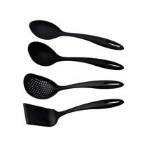 Jogo Utensílios de Cozinha Tramontina Nylon Preto 4 Peças Jogo Utensílios de Cozinha Tramontina Nylon Preto 4 Peças