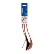 Jogo Utensílios Tramontina Ability Nylon Mocaccino 3 Peças Jogo Utensílios Tramontina Ability Nylon Mocaccino 3 Peças