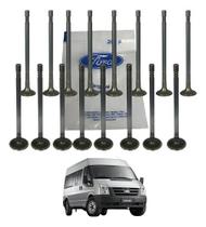Jogo Valvulas Admissao E Escape Ford Transit 2.2/2.4 - 08/14
