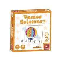 Jogo Vamos Soletrar 48 Peças BRINCADEIRA DE CRIANÇA