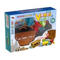 Jogo Vamos Viajar Desafio De Encaixar 30 Cartas Jogo Vamos Viajar Desafio De Encaixar 30 Cartas