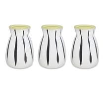 Jogo Vaso Cerâmica Mart 3 unidades 12888