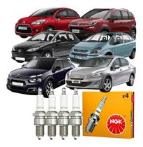 Jogo Vela Ignição C4 C3 Aircross Berlingo Xsara 207 307 308 Jogo Vela Ignição C4 C3 Aircross Berlingo Xsara 207 307 308