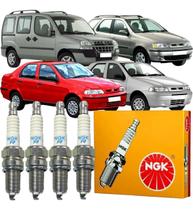 Jogo Vela Ignição Ngk Fiat Siena Palio Doblo Palio Weekend