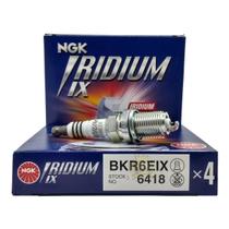 Jogo Vela Ignição Ngk Iridium Siena 1.0 8v Fire Bkr6eix