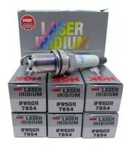 Jogo Vela Ignição Ngk Laser Iridium Azera 3.3 V6 Ifr5g11