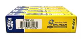 Jogo Velas Agile Corsa Meriva Montana Prisma 1.4 Flex F7rfmm