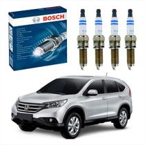 Jogo velas ignição bosch honda crv 2.0 gasolina 2012 a 2013