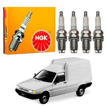 Jogo velas ignição ngk fiat fiorino 1.5 1993 a 1996