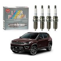 Jogo Velas Ignição Ngk Jeep Compass 2.0 Flex 2016 A 2021