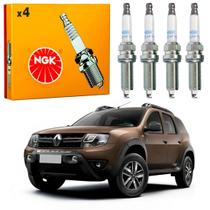 Jogo velas ignição ngk renault duster 1.6 16v 2017 a 2020