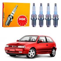 Jogo velas ignição ngk volkswagen gol gti 2.0 16v ap mi 1995 a 1999