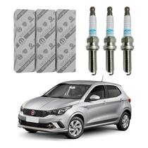 Jogo Velas Mopar Fiat Argo 1.0 6v 3 Cilindros 2017 A 2021 Jogo Velas Mopar Fiat Argo 1.0 6v 3 Cilindros 2017 A 2021