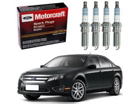 Jogo velas motorcraft ford fusion 2.5 16v 2010 a 2012