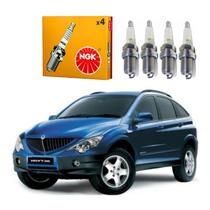 Jogo Velas Ngk Actyon 2.3 16v 2007 A 2011
