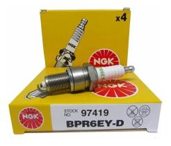Jogo Velas Ngk Bpr6ey-D Vw Passat 1.6/1.8/2.0 74/86