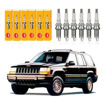 Jogo Velas Ngk Cherokee 4.0 6cc 1992 A 1998