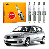 Jogo Velas Ngk Clio 1.0 16v 2000 A 2011