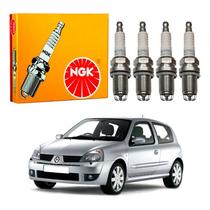 Jogo Velas Ngk Clio 1.0 16v 2003 A 2006