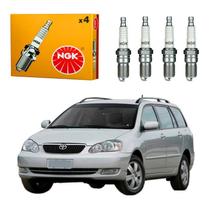 Jogo Velas Ngk Corolla Fielder 1.8 16v 2005 A 2008 Jogo Velas Ngk Corolla Fielder 1.8 16v 2005 A 2008