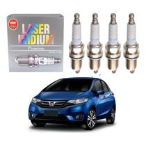 Jogo Velas Ngk Fit 1.5 16v 2014 A 2017
