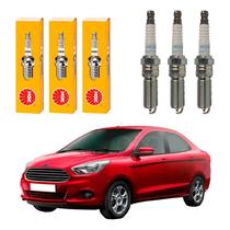 Jogo Velas Ngk Ka Sedan 1.0 12v 2014 A 2018