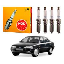 Jogo Velas Ngk Mondeo 1.8 16v 1993 A 1996 Jogo Velas Ngk Mondeo 1.8 16v 1993 A 1996