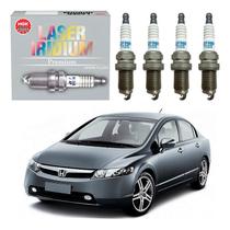 Jogo Velas Ngk New Civic 1.8 16v 2006 A 2011 Jogo Velas Ngk New Civic 1.8 16v 2006 A 2011