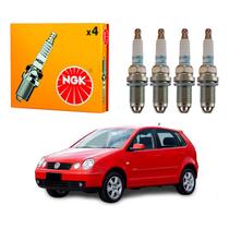Jogo Velas Ngk Polo 1.6 8v 2002 A 2005