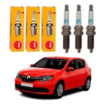 Jogo Velas Ngk Sandero 1.0 12v 2017 A 2019 Jogo Velas Ngk Sandero 1.0 12v 2017 A 2019