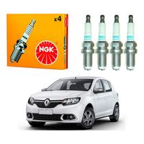 Jogo Velas Ngk Sandero 1.6 8v 2014 A 2017