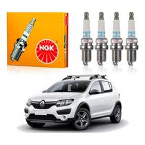 Jogo Velas Ngk Sandero Stepway 1.6 16v 2014 A 2015 Jogo Velas Ngk Sandero Stepway 1.6 16v 2014 A 2015