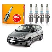 Jogo Velas Ngk Scenic 1.6 16v 2003 A 2012 Jogo Velas Ngk Scenic 1.6 16v 2003 A 2012
