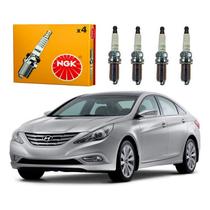 Jogo Velas Ngk Sonata 2.4 16v Gasolina 2011 A 2014 Jogo Velas Ngk Sonata 2.4 16v Gasolina 2011 A 2014