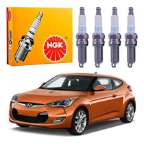 Jogo Velas Ngk Veloster 1.6 16v 2011 A 2013 Jogo Velas Ngk Veloster 1.6 16v 2011 A 2013