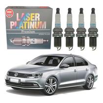 Jogo Velas Ngk Volkswagen Jetta 2.0 8v 2015 A 2016 Jogo Velas Ngk Volkswagen Jetta 2.0 8v 2015 A 2016