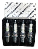 Jogo Velas Original Fiat 46480362 Ngk Bkr6e Fire Evo Flex