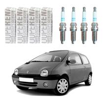 Jogo Velas Original Twingo 1.0 16v 2000 A 2008 Jogo Velas Original Twingo 1.0 16v 2000 A 2008