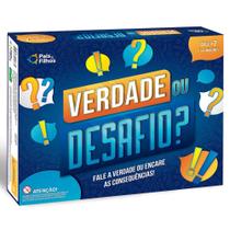 Jogo Verdade ou Desafio Tabuleiro Pais e Filhos