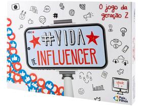 Jogo Vida de Influencer Tabuleiro Pais e Filhos Jogo Vida de Influencer Tabuleiro Pais e Filhos