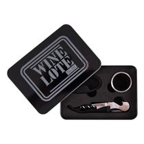 Jogo Vinho Lata - Industrial Gift-31587 - Uatt