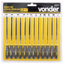 Jogo Vonder de Lima Agulha Com Cabo 12Peças